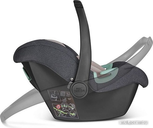 Детское автокресло ABC Design Tulip (розовое золото)