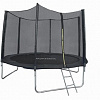 Батут GetActive Jump 10ft-305 см 10360S2Y-L с лестницей, сеткой (черный)