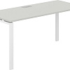 Norden 160х70х75 SG.206.SH.63.WH (белый/серый бархат)
