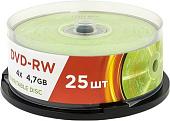 DVD-RW диск Mirex 4.7Gb 4x UL130032A4M (25 шт.)