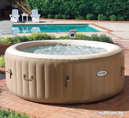 Надувной бассейн Intex Pure Spa Bubble Massage 28428 (216x71)