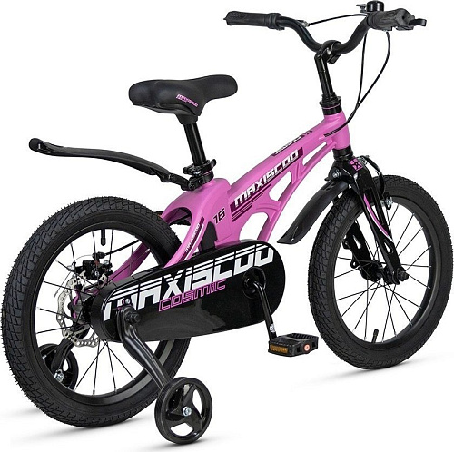 Детский велосипед Maxiscoo Cosmic Стандарт 16 2025 MSC-C1643 (розовый матовый)