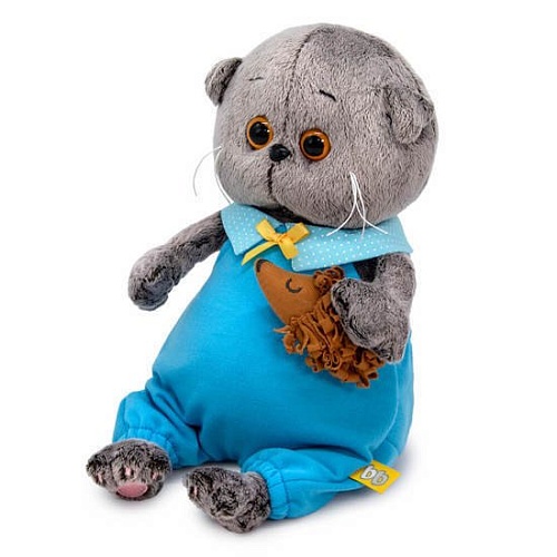 Классическая игрушка BUDI BASA Collection Басик Baby с ежиком BB-101 (20 см)
