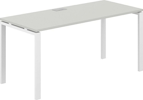 Norden 160х70х75 SG.206.SH.63.WH (белый/серый бархат)