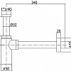 Сифон Paffoni Light ZACC240NO