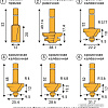 Набор фрез Vira 553385