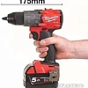 Дрель-шуруповерт Milwaukee M18 FDD2-502X 4933464267 (с 2-мя АКБ, кейс)