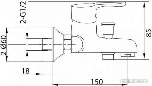 Смеситель Istok life 0402.719