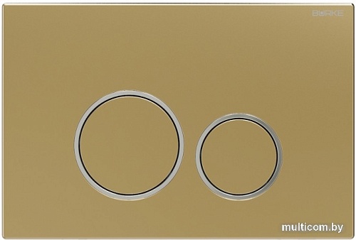 Панель смыва Burke Тип 05 105.GH.1 (золото/хром глянцевый)