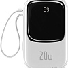 Внешний аккумулятор Baseus Qpow Digital Display 20000mAh (белый)