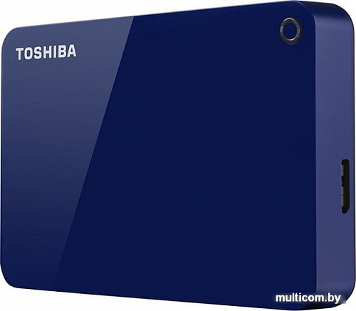 Внешний накопитель Toshiba Canvio Advance HDTC940EL3CA 4TB (синий)