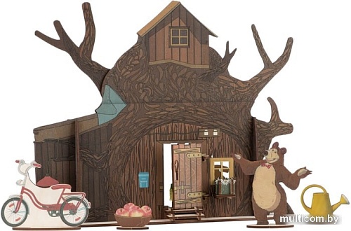 Кукольный домик Большой слон Домик Миши 0026