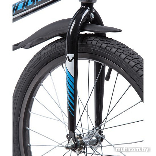 Детский велосипед Novatrack Forest 20 2021 201FOREST.BK21 (черный)
