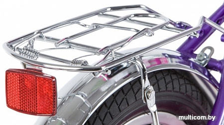 Детский велосипед Novatrack Vector 14 2020 143VECTOR.LC20 (фиолетовый/розовый)