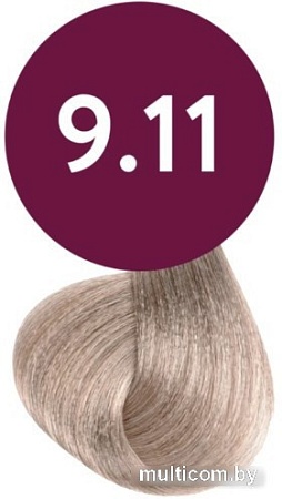 Масло для окрашивания Ollin Professional Megapolis Безаммиачное 9/11 (50мл, блондин интенсивно-пепельный)