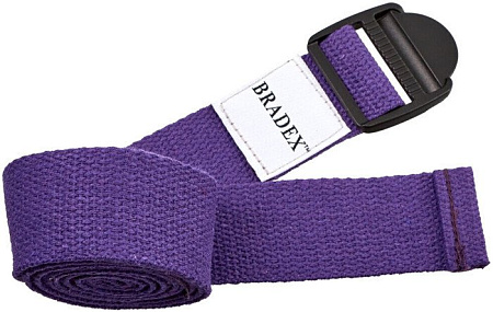 Ремень для йоги Bradex SF 0412 (фиолетовый)