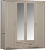 Шкаф распашной BRW Classic SZF4D1S (глиняный серый)