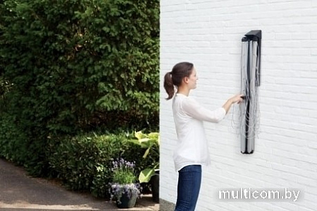 Сушилка для белья Brabantia WallFix с чехлом 375842 (серый металлик)