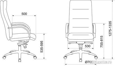 Кресло Бюрократ T-9927SL (слоновая кость)