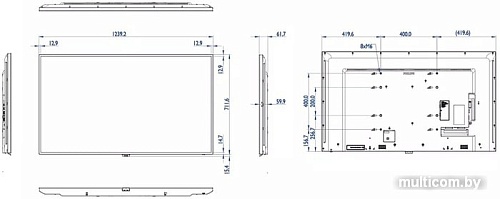 Информационная панель Philips 55BDL3050Q/00