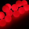 Гирлянда Luazon Метраж Шарики Led-200 (20 м, красный) [705954]
