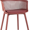 Стул с подлокотниками Stool Group Crocus c подушкой (бордовый)
