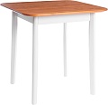 Кухонный стол TetChair Sonata Lux 75x75x75 (антик/белый)