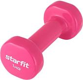 Гантель Starfit DB-101 1 кг (розовый)