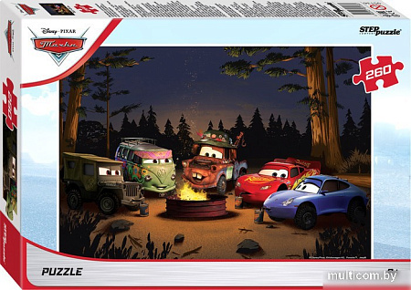 Пазл Step Puzzle Тачки - 4 Disney 95136 (260 эл)