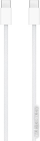 Кабель Apple USB Type-C - USB Type-C MQKJ3ZM/A (1 м, белый)