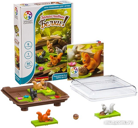 Настольная игра Bondibon Запасливые белки ВВ3065