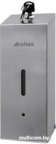 Дозатор для жидкого мыла Ksitex ASD-800M (матовый стальной)