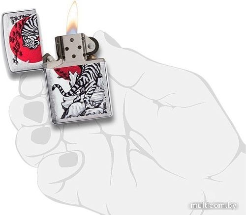 Зажигалка Zippo Asian Tiger Design 29889