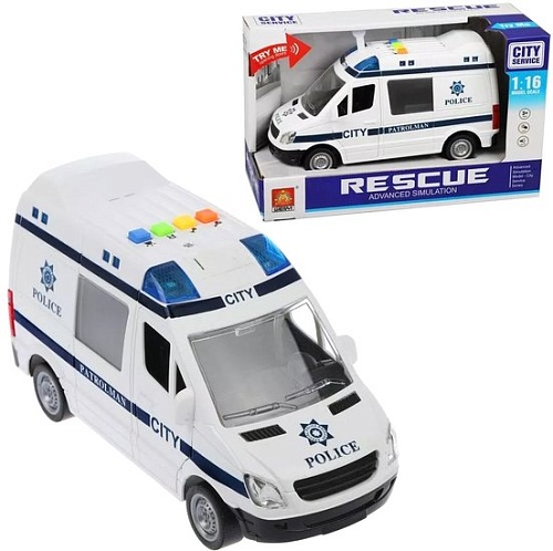 Легковой автомобиль Наша Игрушка Полиция WY590B