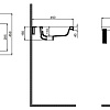 Умывальник Quarter Bath Space Line 70SP21080