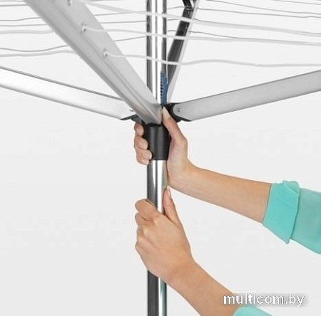 Сушилка для белья Brabantia Essential 323201 40 м (серый металлик)