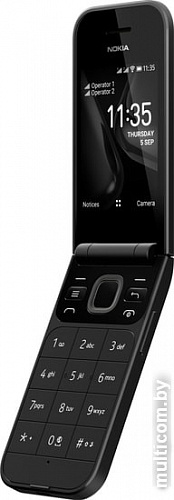 Мобильный телефон Nokia 2720 Flip (черный)