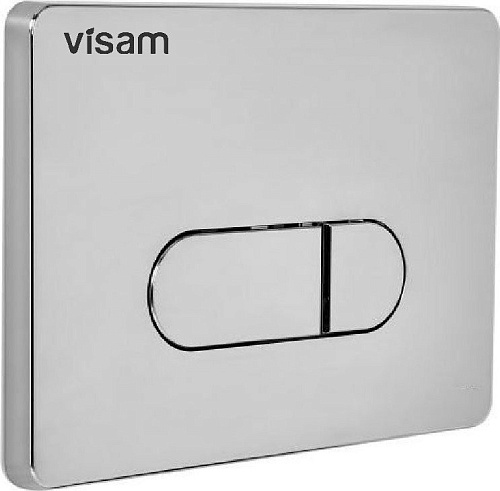 Инсталляция для унитаза Visam Slim 525 с кнопкой D3 EX-040233 (хром глянец)