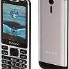 Мобильный телефон Maxvi X10 (серебристый)