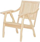 Кресло Мебелик Массив решетка (лак)