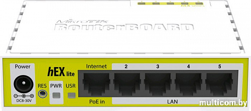Маршрутизатор Mikrotik Hex Lite (RB750r2)