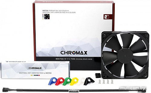 Кулер для корпуса Noctua NF-F12 PWM Chromax