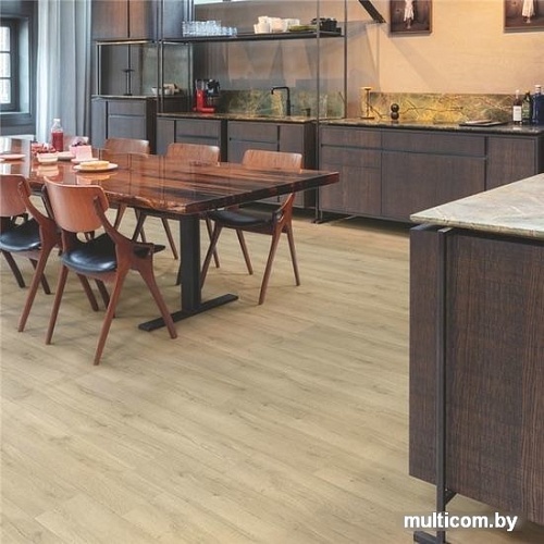 Ламинированный пол Quick-Step Classic Дуб песочный греш CLH5791
