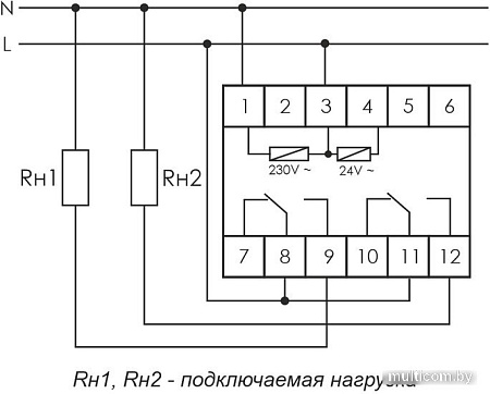 Реле времени Евроавтоматика F&F PCU-510 EA02.001.009