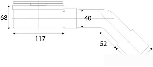 Сифон NEW TRENDY S-0037