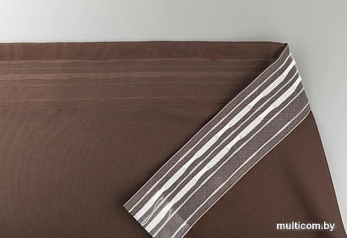 Тюль Legrand Вуаль шелк 3x2.6 м (шоколад)