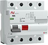 Устройство защитного отключения EKF Averes rccb-4-40-30-a-av