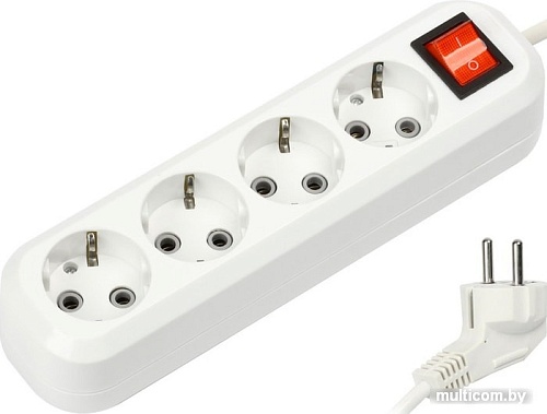 Удлинитель SmartBuy SBE-16-4-02-ZS