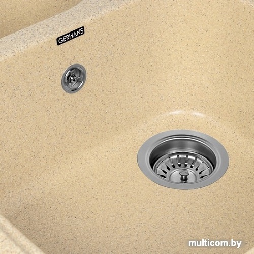 Кухонная мойка Gerhans E02 (песочный)
