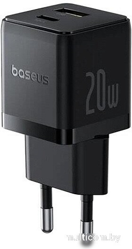 Baseus Palm Fast Charger C+U 20W EU P10111608113-01 (черный)